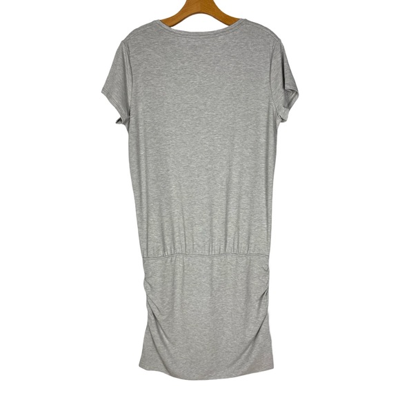Patagonia womens Grey Glorya T-Shirt Dress 50+UPF Comfy Athliesure Travel NWT - Picture 4 of 12